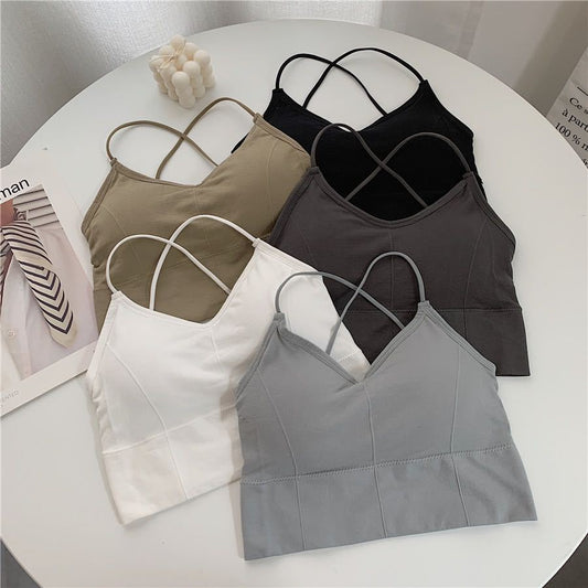 Imported High Quality Flower Design Foam Bra - Free Size - Easy Wholesale