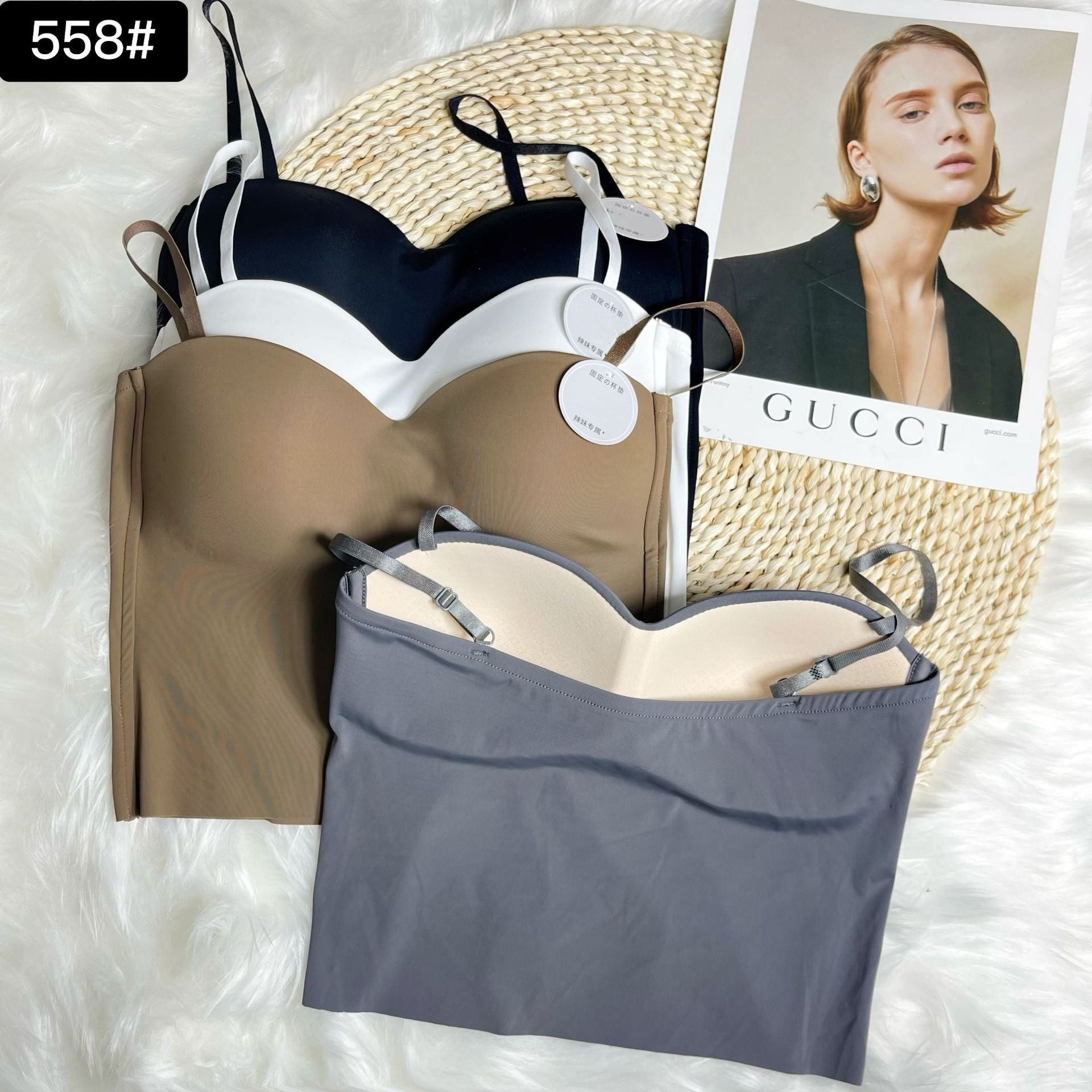 Imported High Quality Flower Design Foam Bra - Free Size - Easy Wholesale