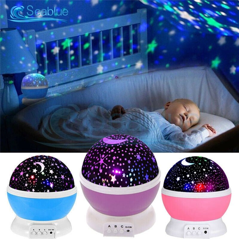 LED Rotating Starry Sky Star Master USB Projector Lamp. - Easy Wholesale