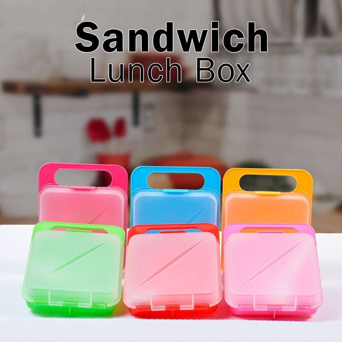 Lunch Box Set With Fork. - Easy Wholesale