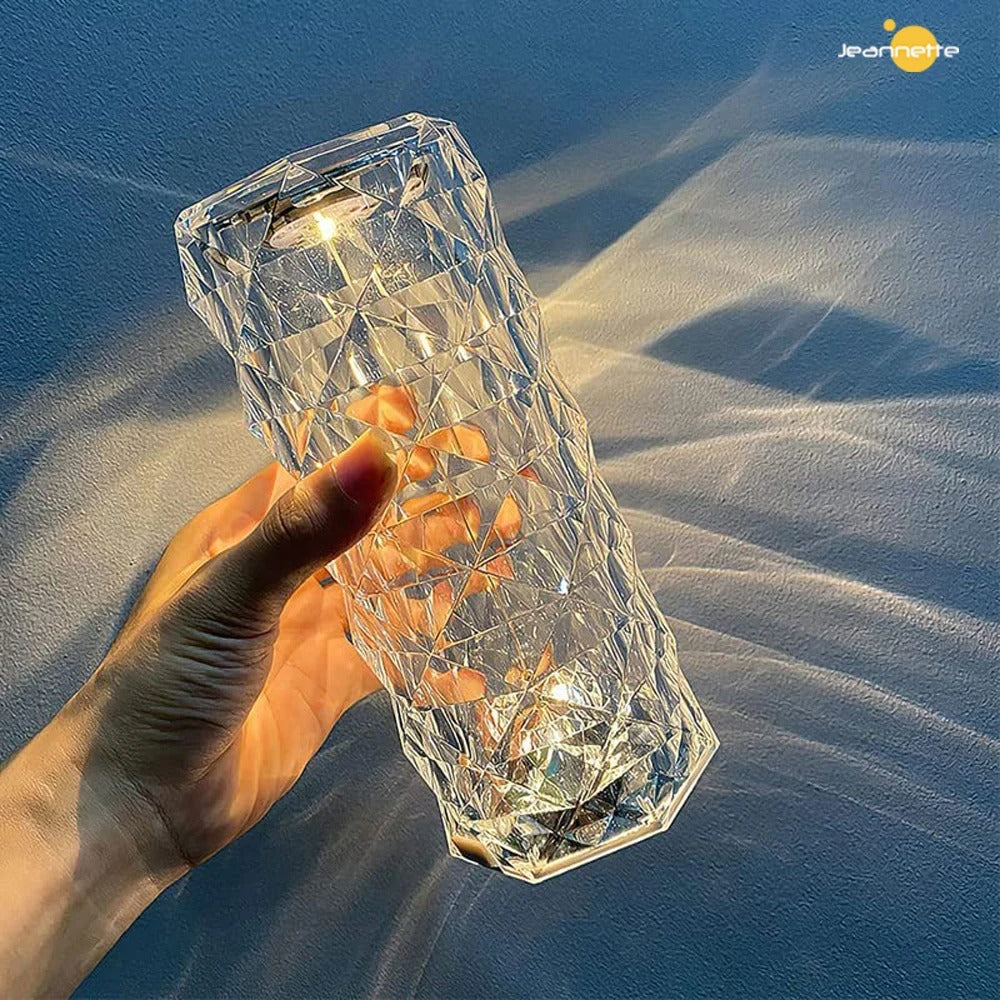 Rechargeable LED Crystal Diamond Lamp