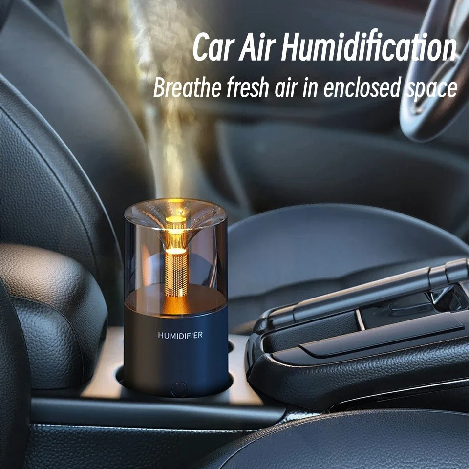 USB Electric Candlelight Aroma Humidifier