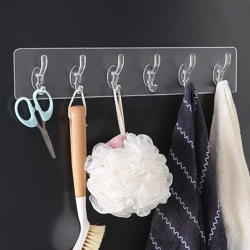 Self Adhesive Wall Mounted Sticky Hooks Strip