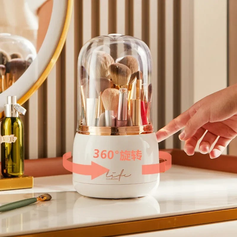360° Rotating Makeup Organizer