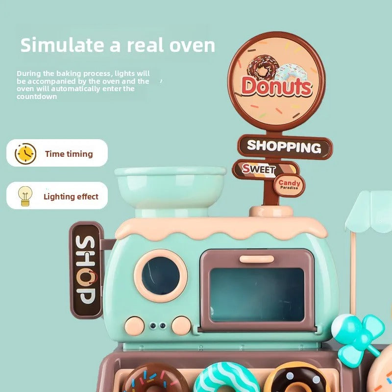 Kids Ice Cream Store Shopping Play Set