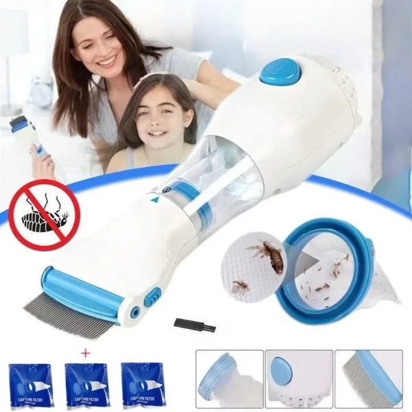 Electric Vacuum Anti Lice Comb