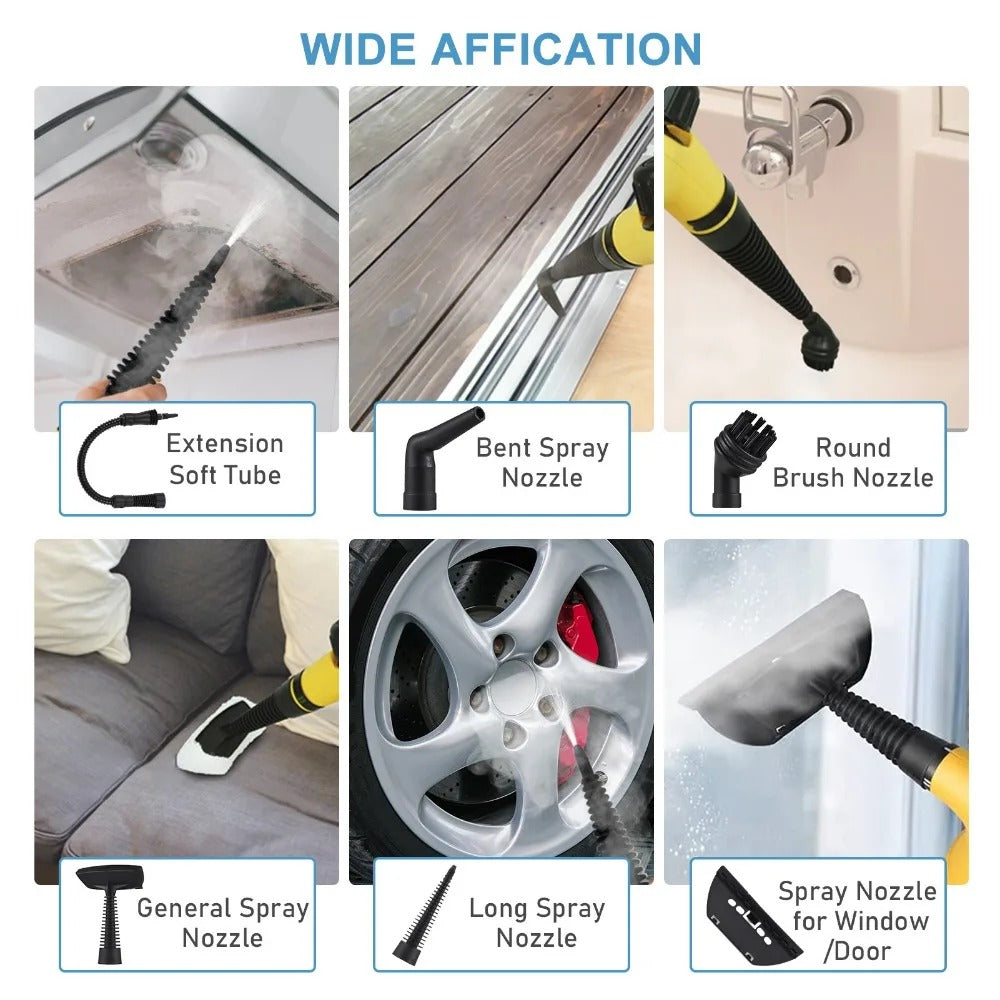 7 In 1 High Pressurized Steam Cleaning Machine