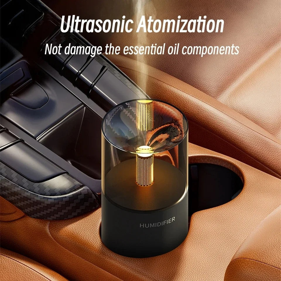 USB Electric Candlelight Aroma Humidifier
