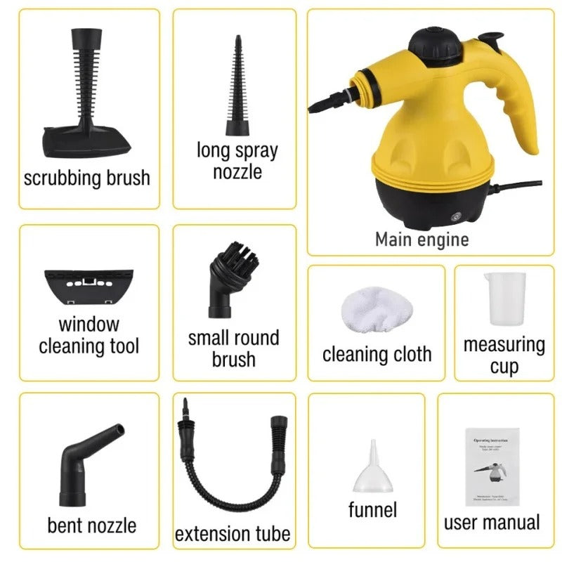 7 In 1 High Pressurized Steam Cleaning Machine