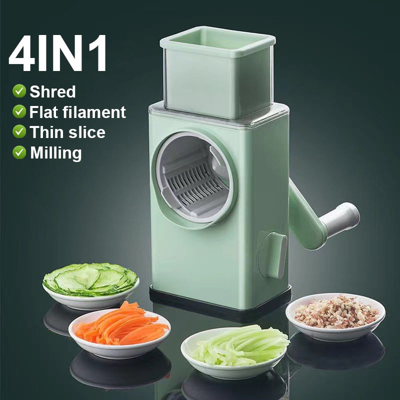 Multi-function Hand Rotary Vegetable Cutter. - Easy Wholesale