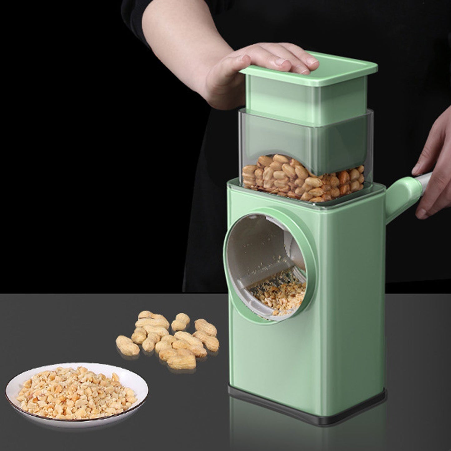 Multi-function Hand Rotary Vegetable Cutter. - Easy Wholesale