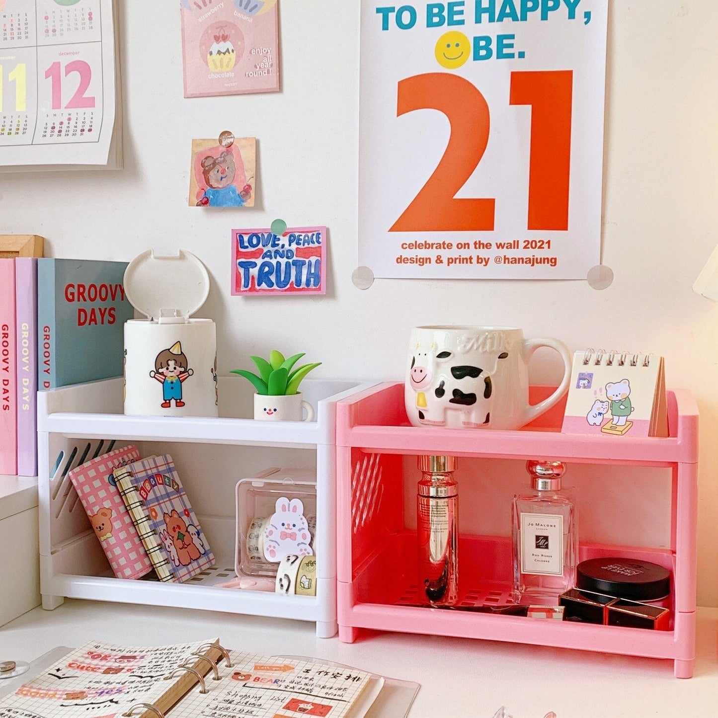 Multifunctional 2 Layers Desktop Organizer Storage Rack. - Easy Wholesale