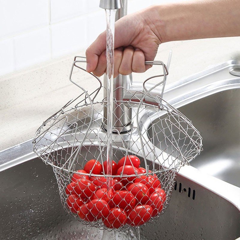 Multifunctional Foldable Chef Basket | 12 in 1 Kitchen Tool - Easy Wholesale
