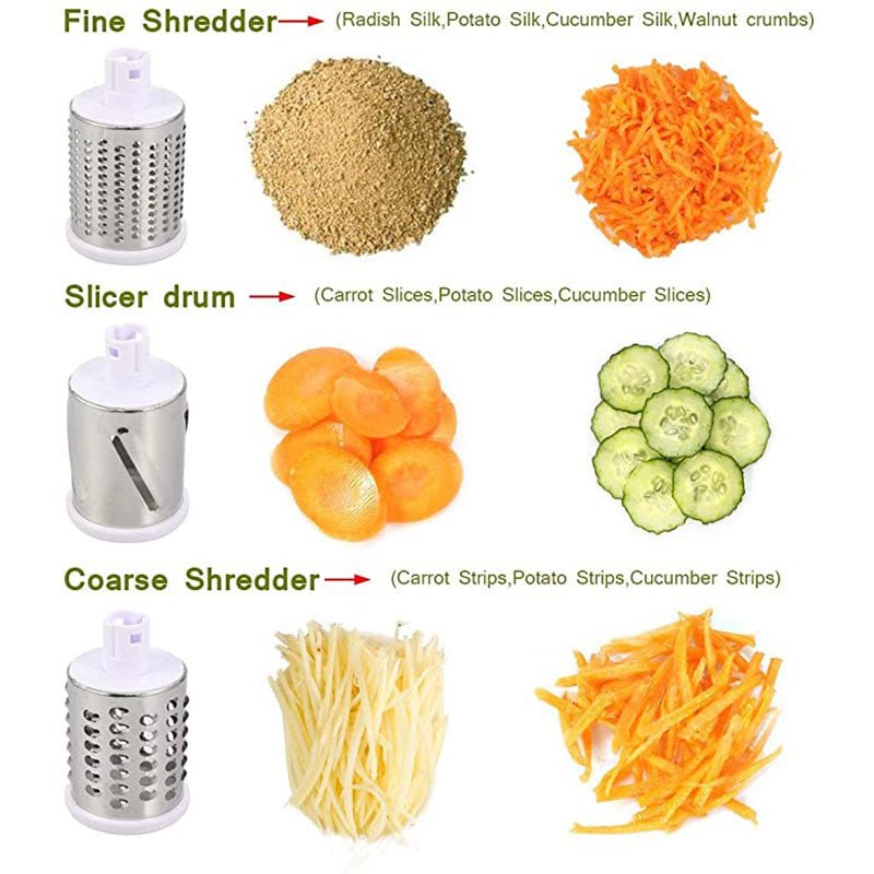 Multifunctional Manual Vegetable Drum Chopper. - Easy Wholesale