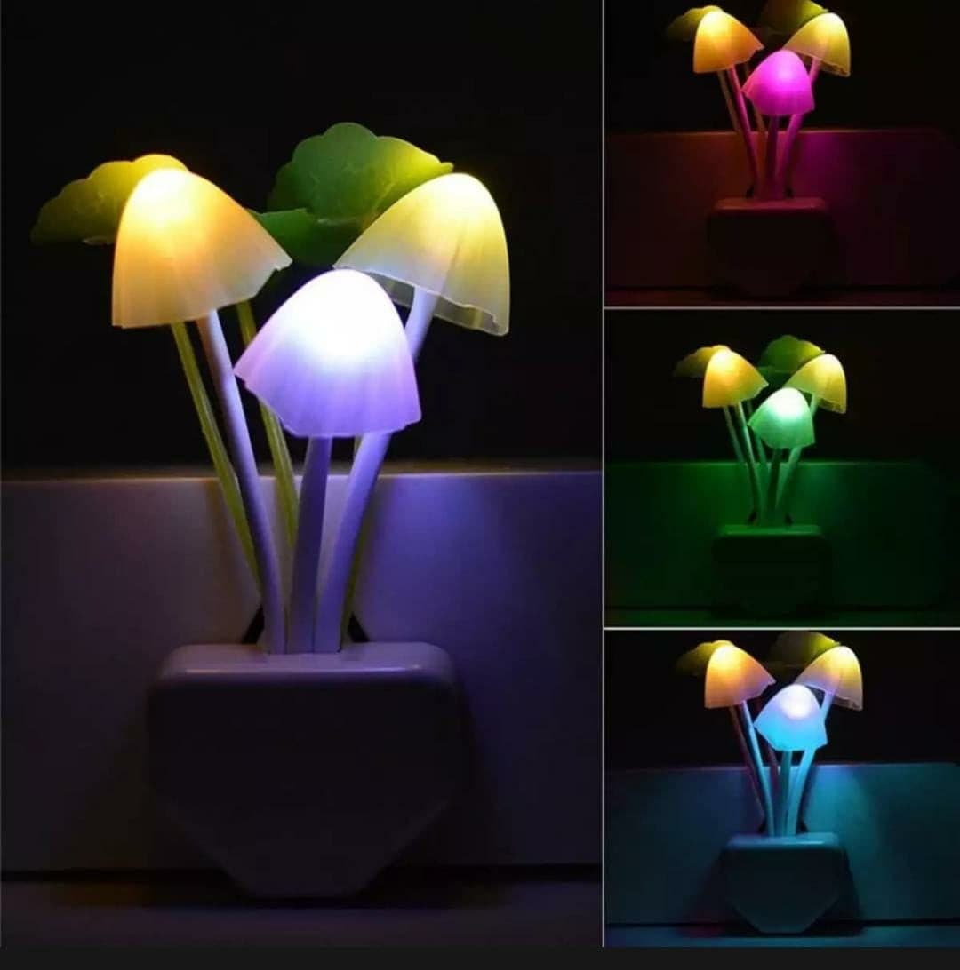 Mushroom LED Sensor Light Night Lamp - Easy Wholesale