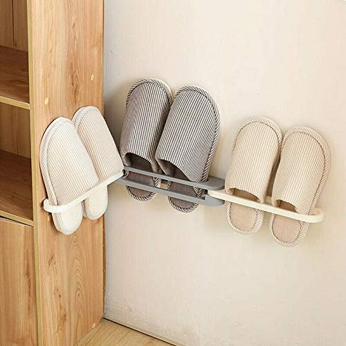 Pack of 1 - WALL MOUNTED FOLDING SHOE RACK - Easy Wholesale