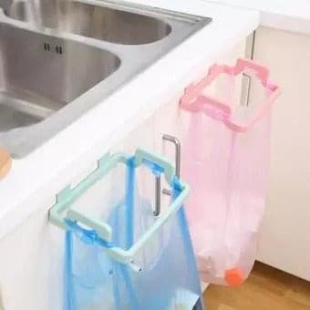 Pack of 2 - Garbage/Trash Bin Bag Holder & Towel Rack For Kitchen Drawer. - Easy Wholesale