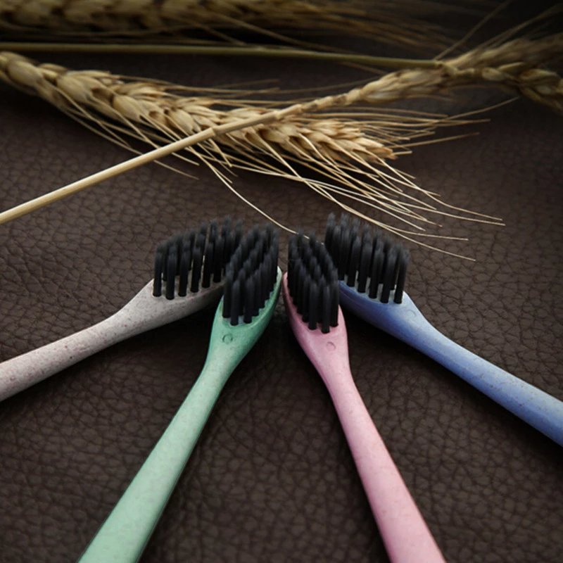 Pack Of 4 - Simple And Innovative For Men And Women With The Same Ecological Toothbrush - Easy Wholesale