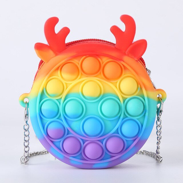 Popit Fashion Bag Bubble Decompression Toy - Easy Wholesale