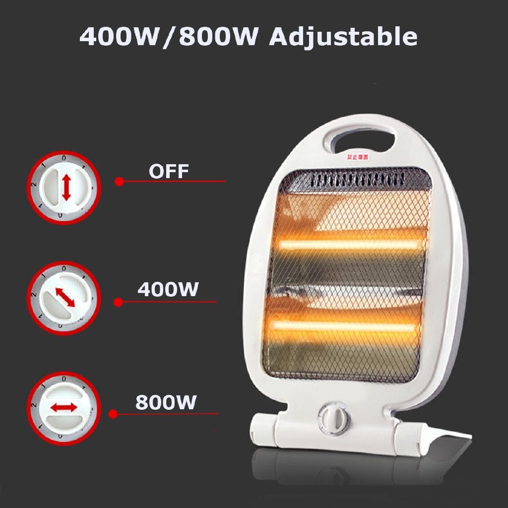 Portable Adjustable Electric Heaters (800Watt). - Easy Wholesale