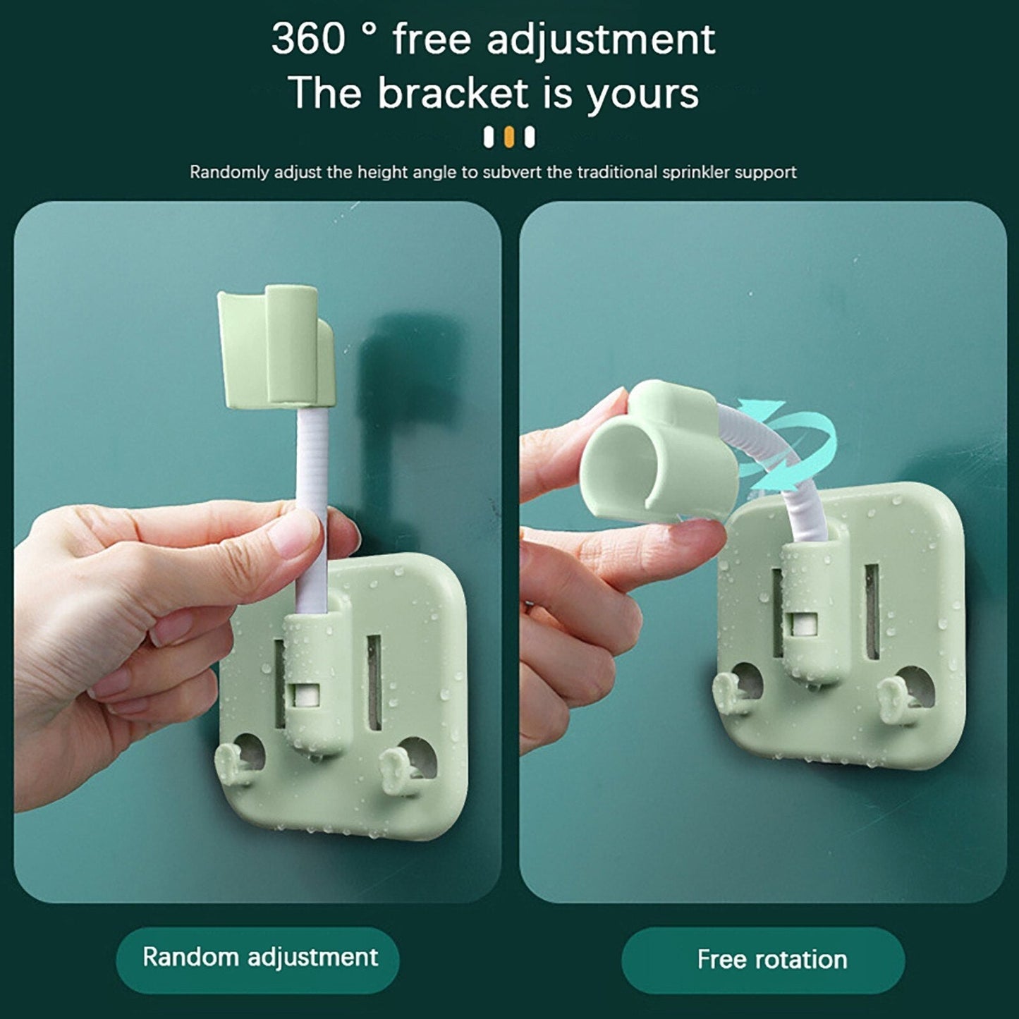 Portable Shower Universal Adjustable Shower Stand With Hook. - Easy Wholesale