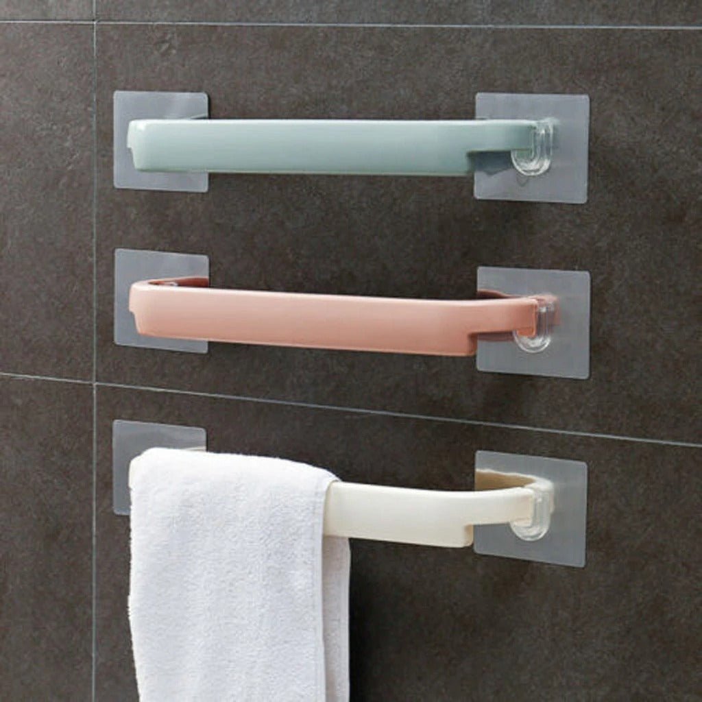 Self - Adhesive Plastic Towel Holder - Easy Wholesale
