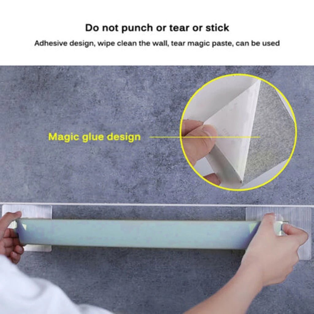 Self - Adhesive Plastic Towel Holder - Easy Wholesale