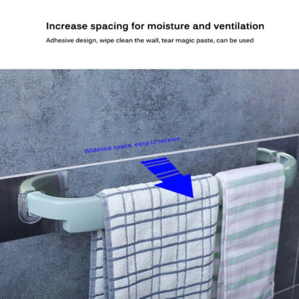 Self - Adhesive Plastic Towel Holder - Easy Wholesale