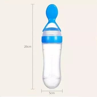 Squeeze Baby Feeder with Spoon - Easy Wholesale