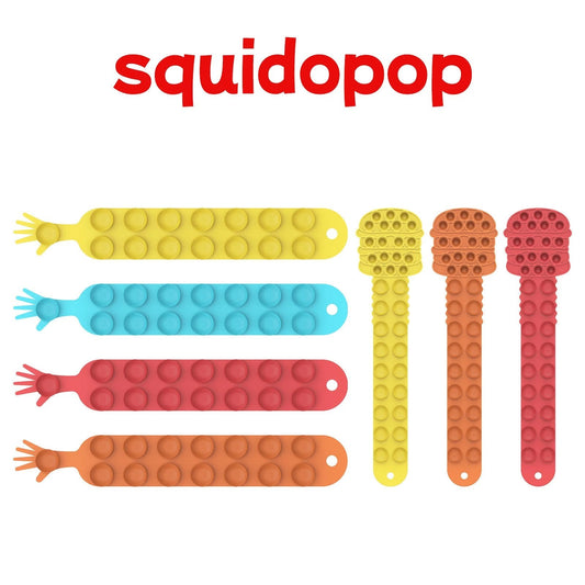 Squidopop Stress Relief Toys Sensory Silicone Sheet. - Easy Wholesale