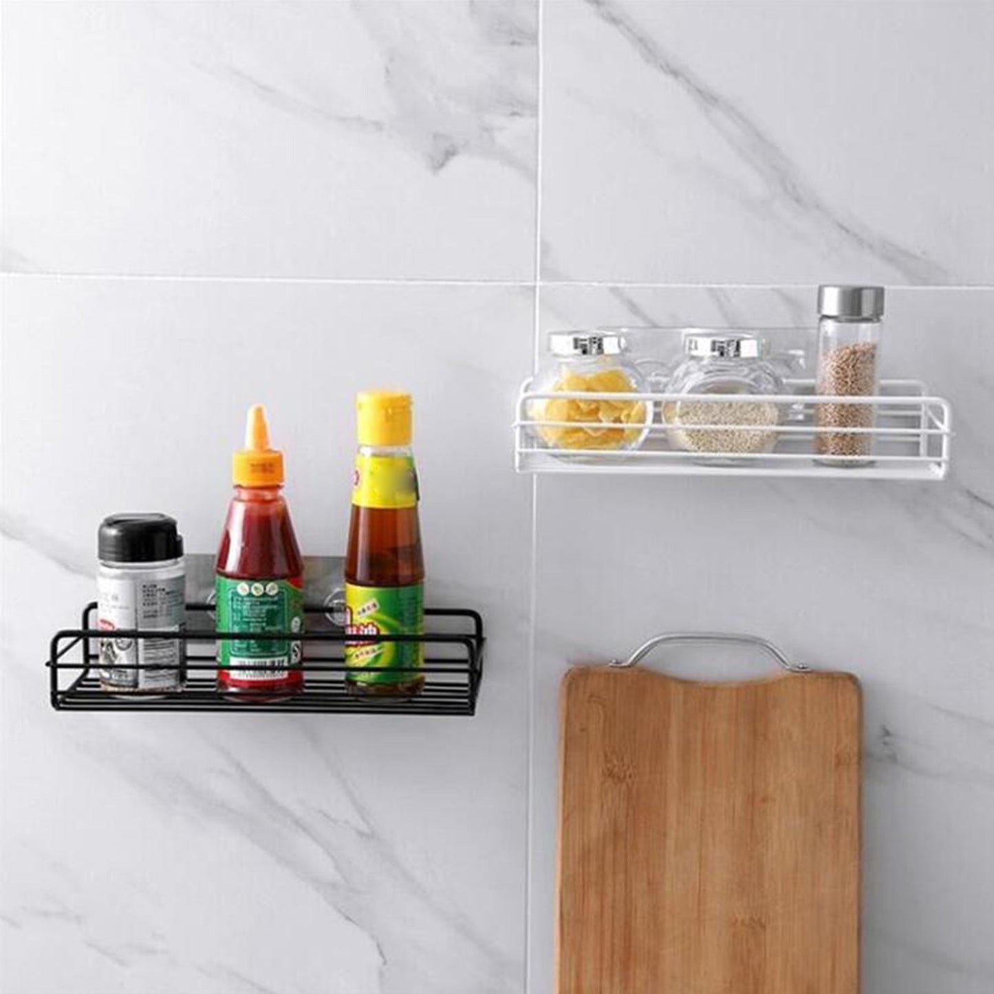 Stainless Steel Bathroom Storage Shelf (Screw) - Easy Wholesale
