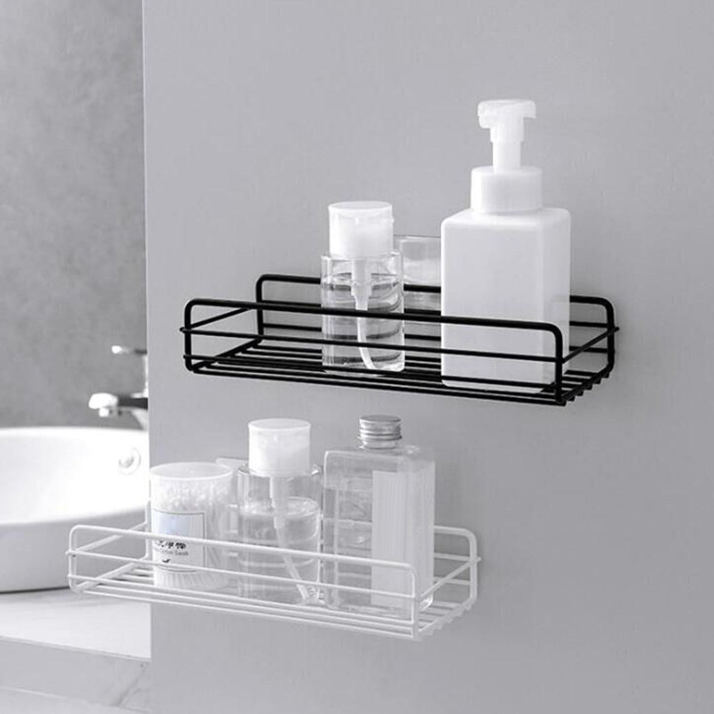 Stainless Steel Bathroom Storage Shelf (Screw) - Easy Wholesale