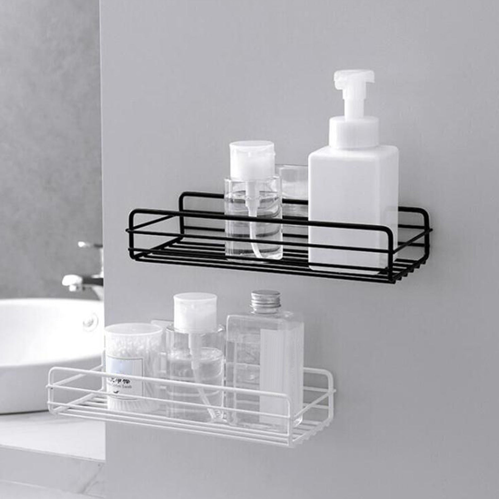 Stainless Steel Bathroom Storage Shelf (Screw) - Easy Wholesale