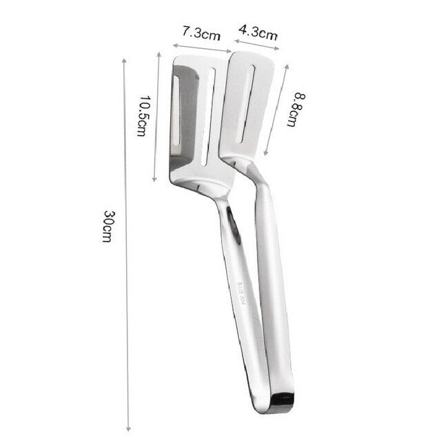 Stainless Steel Double Sided Frying Fish Spatula - Easy Wholesale