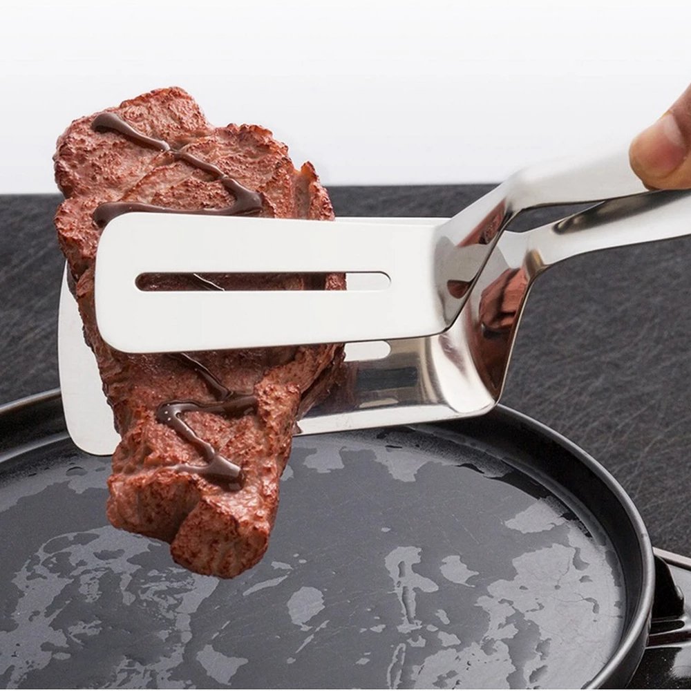 Stainless Steel Double Sided Frying Fish Spatula - Easy Wholesale