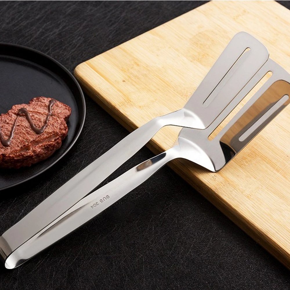 Stainless Steel Double Sided Frying Fish Spatula - Easy Wholesale