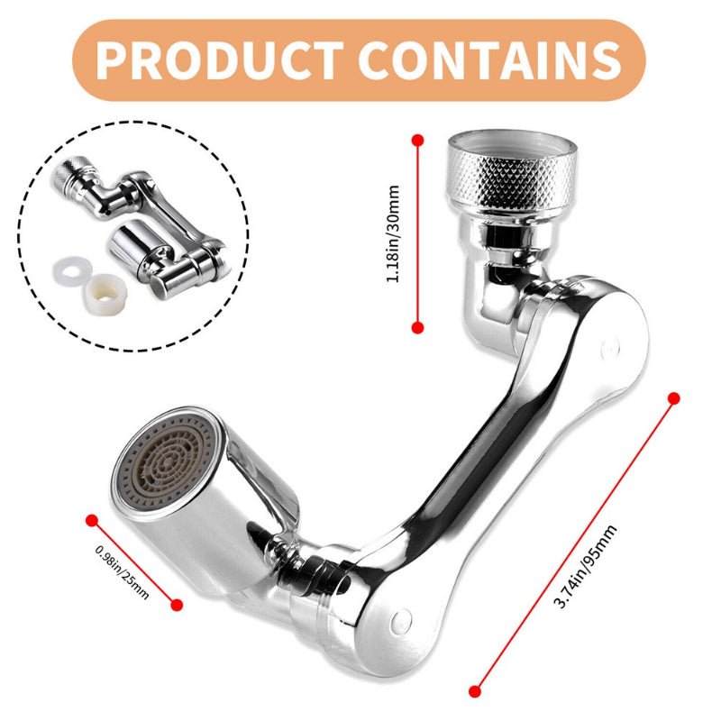 Universal Rotating Splash Filter Faucet - Easy Wholesale