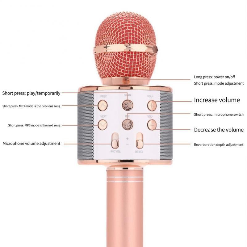 Wireless Microphone Hifi Speaker. - Easy Wholesale